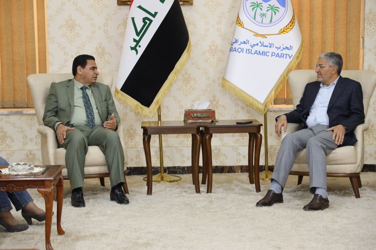 الحزب الإسلامي والعمال العراقي يبحثان العلاقات الثنائية وتطوير المجال النقابي