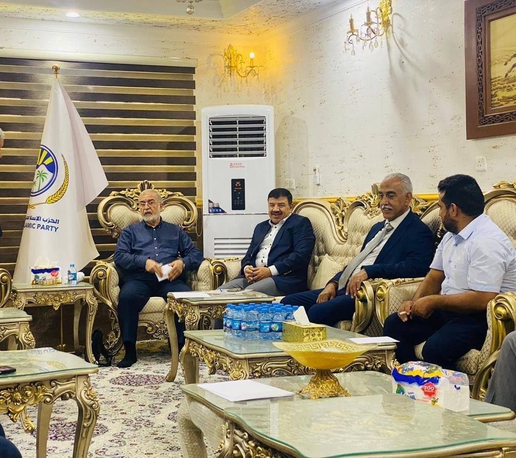 قيادة مركز صلاح الدين للحزب الاسلامي العراقي تعقد اجتماعاً مهماً وتناقش آخر المستجدات السياسية