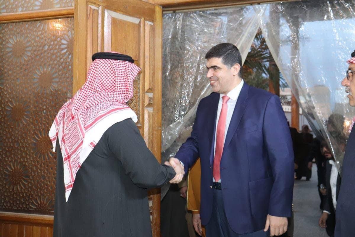 نائب الأمين العام للحزب الاسلامي العراقي عمار يوسف حمّود يزور مضيف عشيرة السادة البو رحمن
